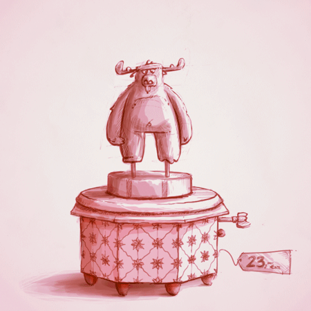 artill-elch spieluhr animation