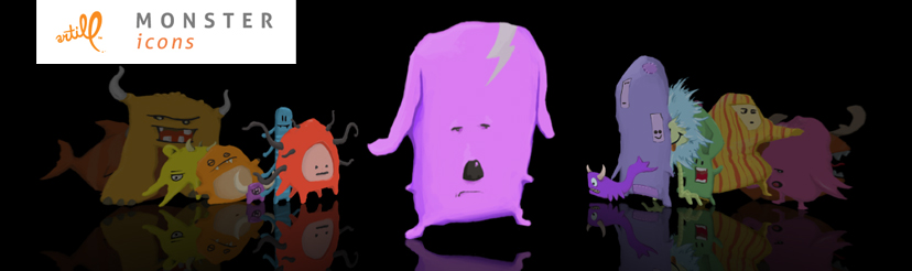 artill monster icons