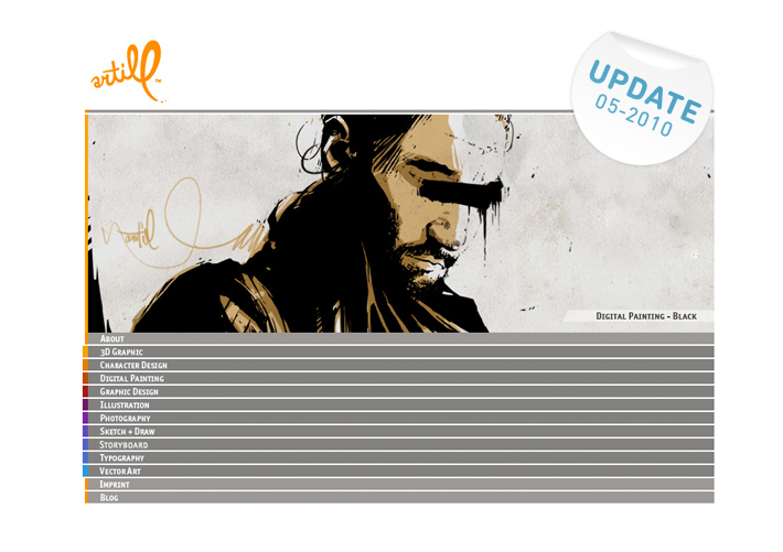 artill.de - portfolio update mai 2010